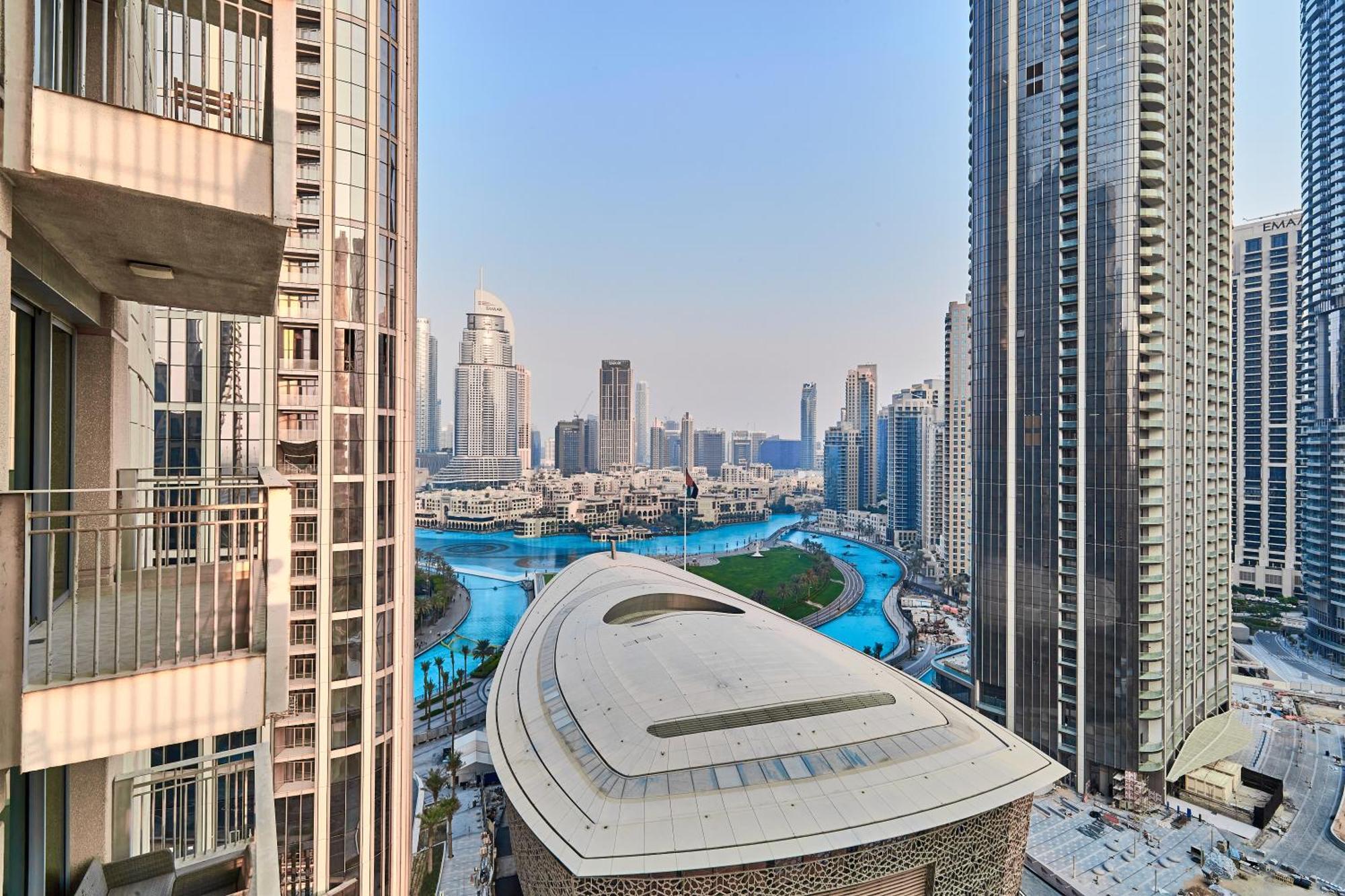 Shukran Homes Lux 1Br With Fountains View Dubai Buitenkant foto