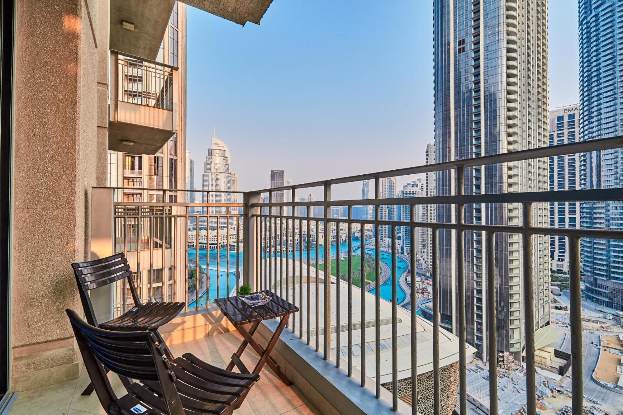 Shukran Homes Lux 1Br With Fountains View Dubai Buitenkant foto